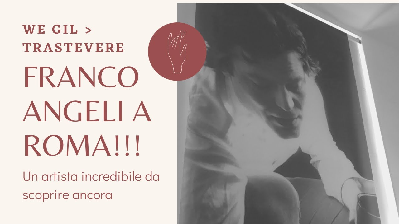 La mostra di FRANCO ANGELI a Roma! Al We Gil a Trastevere ❤️ #francoangeli #roma #wegil #arte