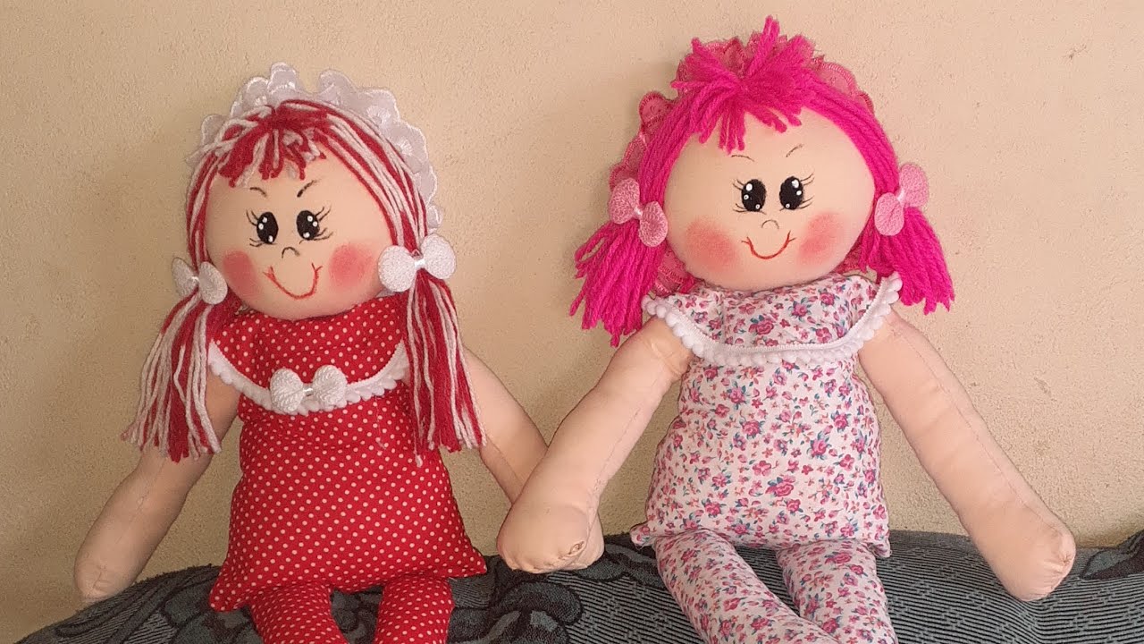 Bonequinhas de tecidos Thially @taniamultiarts