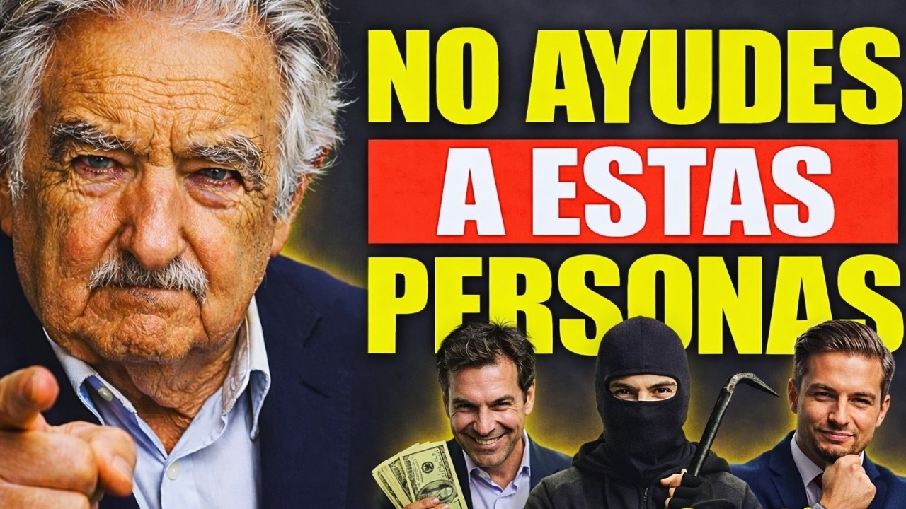 🔥5 TIPOS De PERSONAS Que Te VACÍAN | Pepe Mujica Sobre A Quién NO Ayudar