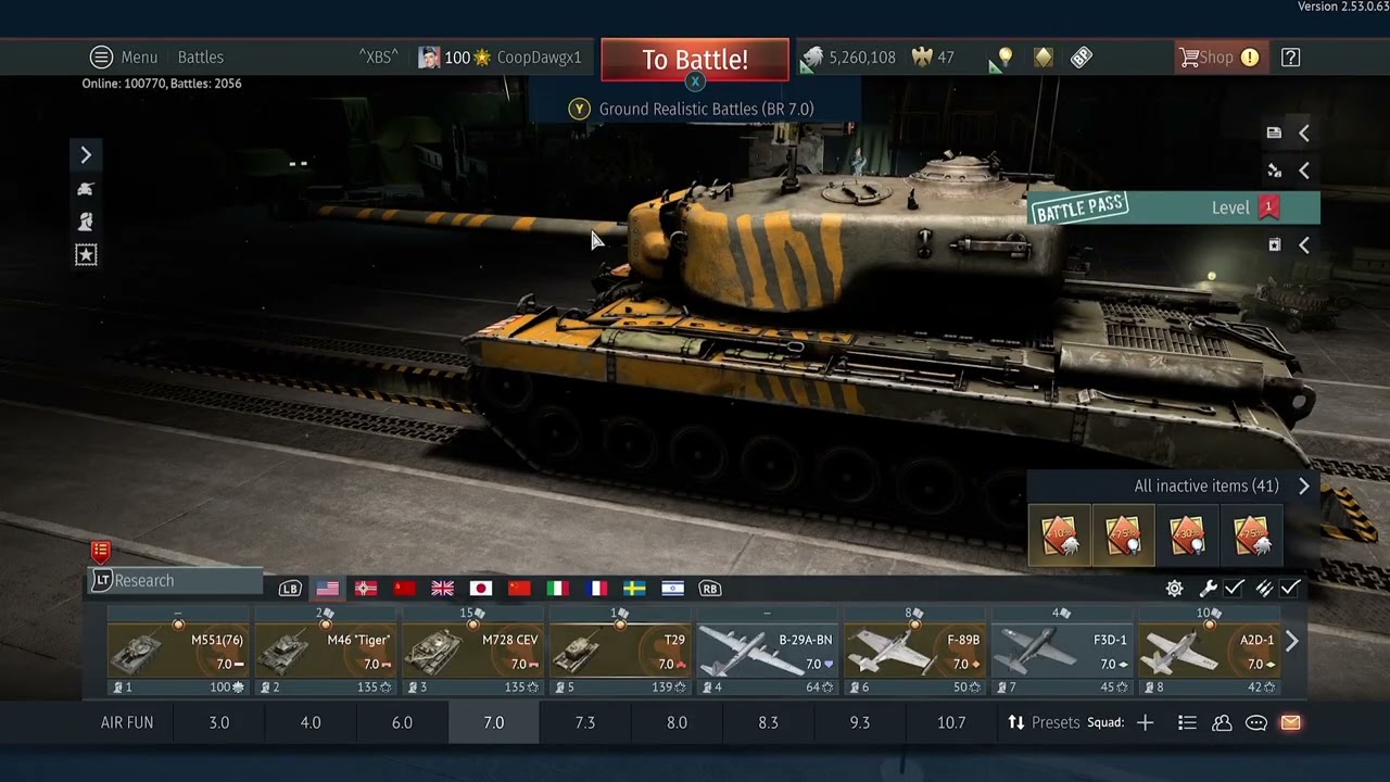 Top 5 best premium tanks in the US tech tree in war thunder! 