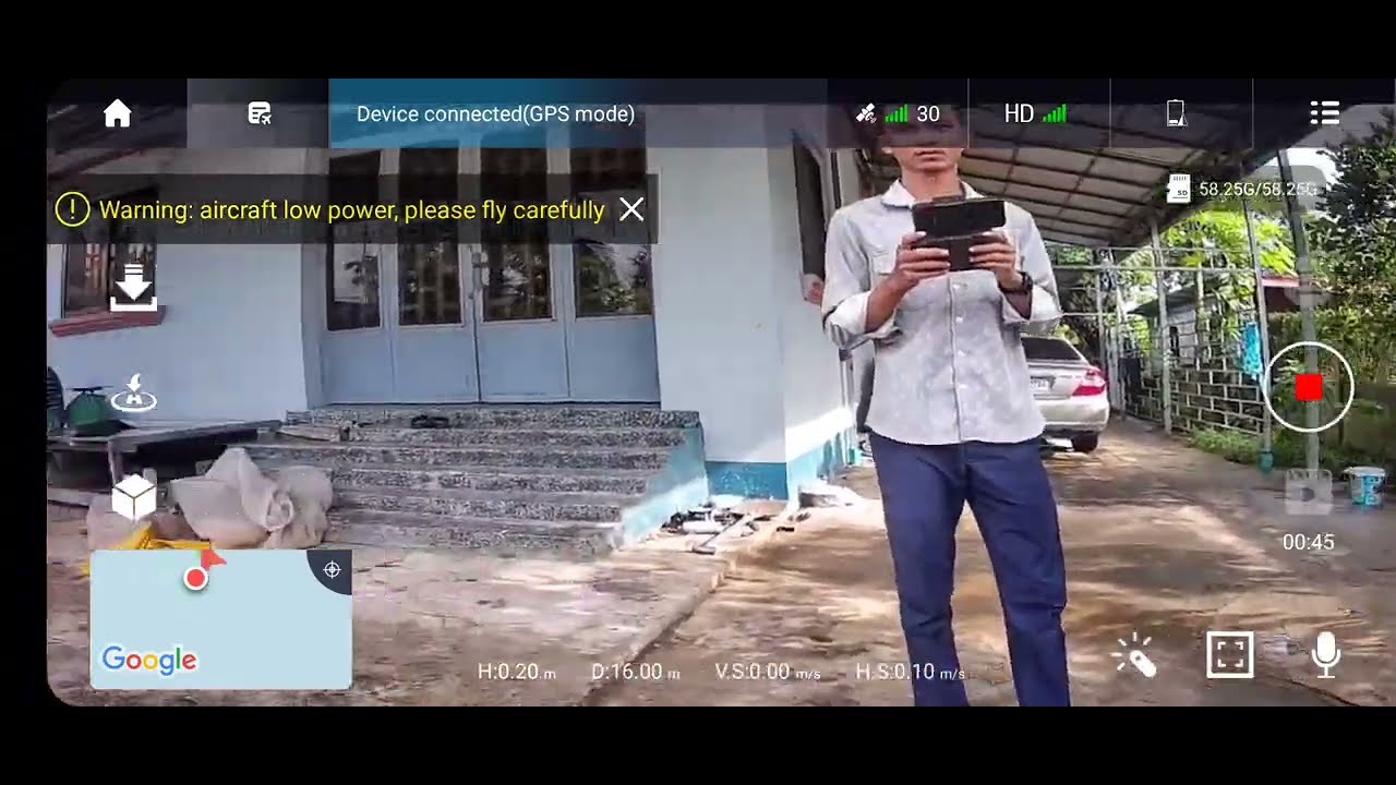 Drone SG 109 max 2 Test fly