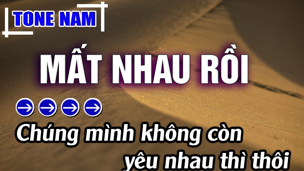 Mất Nhau Rồi Karaoke Tone Nam ( Bbm ) Beat Hay | Karaoke Đăng Khôi