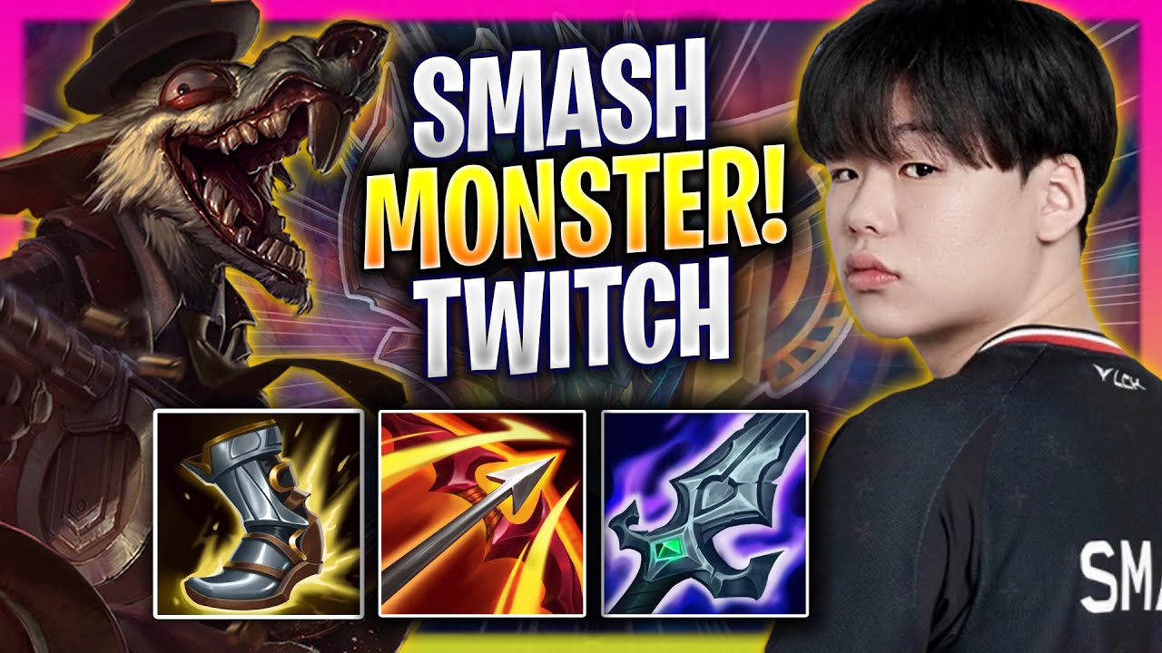 SMASH IS A MONSTER WITH TWITCH! - T1 Smash Plays Twitch ADC vs Smolder! | Season 2025