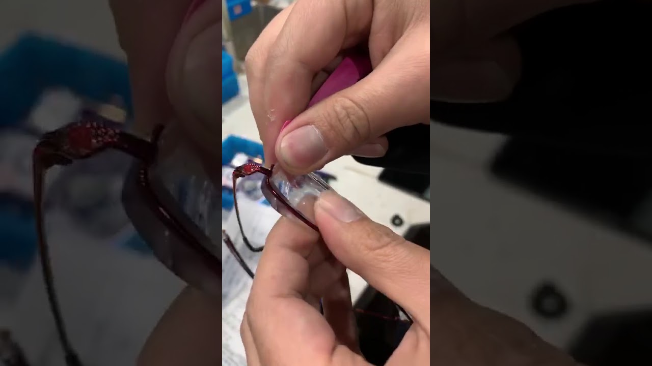how to install lenses with half frame