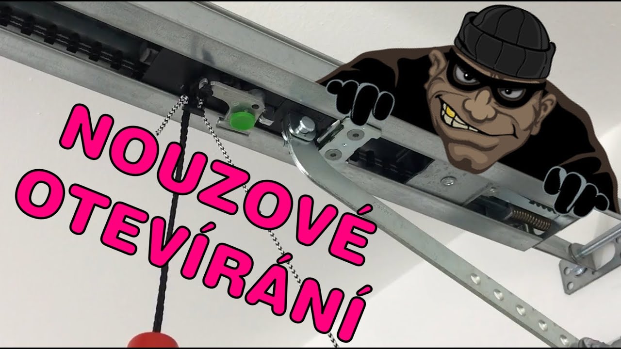 🪠🔔🔓 👨🏻‍🔧 NOUZOVÉ OTEVÍRÁNÍ 🔑⚠️👀🔓 Sekční a garážové vrata Hörmann - Bypass