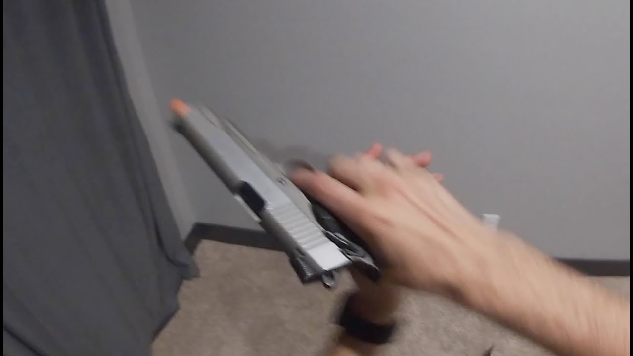 Johnny Silverhand's Pistol Reload in real life | Cyberpunk 2077 | Malorian Arms 3516