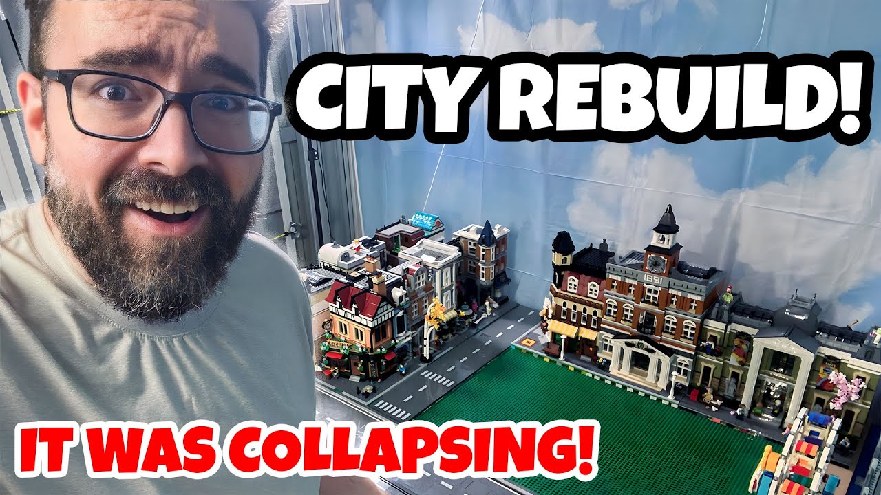 I Tore Apart My LEGO City (But It’s Better Now)
