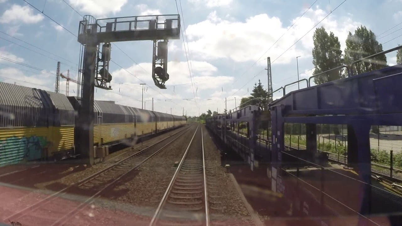 Führerstandsmitfahrt Bremen Rbf  - Würzburg Hbf