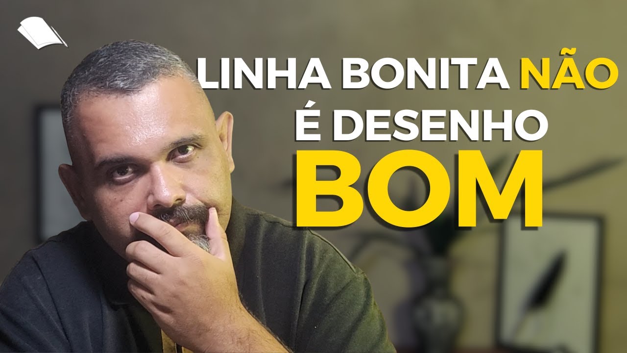 O Maior Erro do Iniciante: Confundir Linha Bonita com Desenho Bom