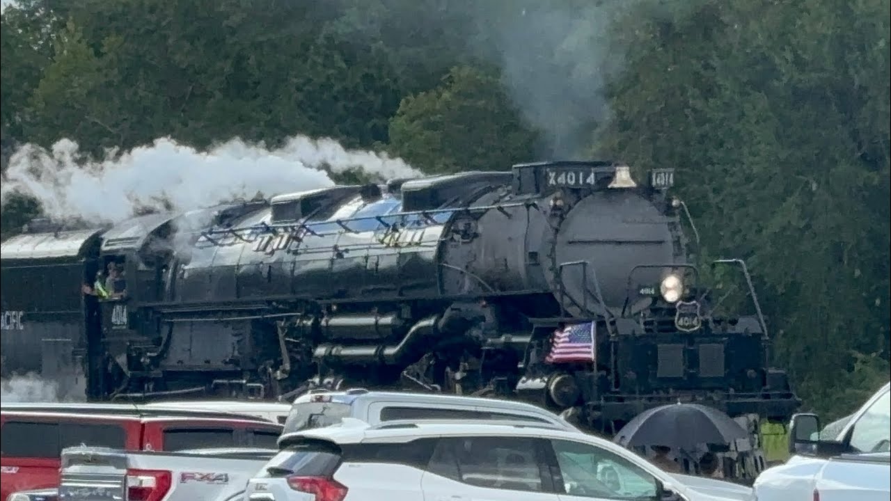 4014 UP Big Boy: chase from Kingsland to Texarkana Arkansas