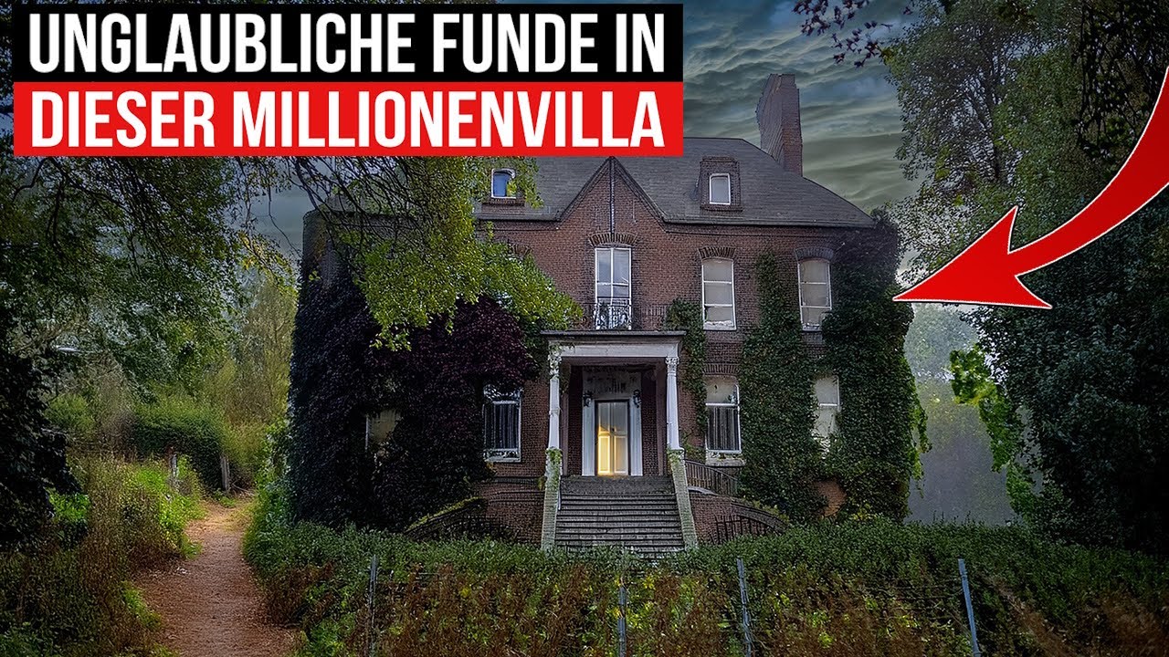 Du wirst Nicht Glauben was Ich in Dieser Verlassenen Villa Entdecke!