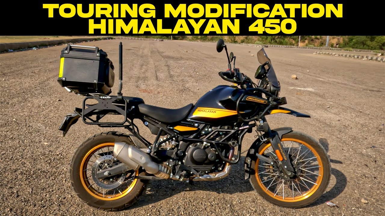 Himalayan 450 Touring Mods | Handlebar Risers & Low Rider Seat Installation Guide