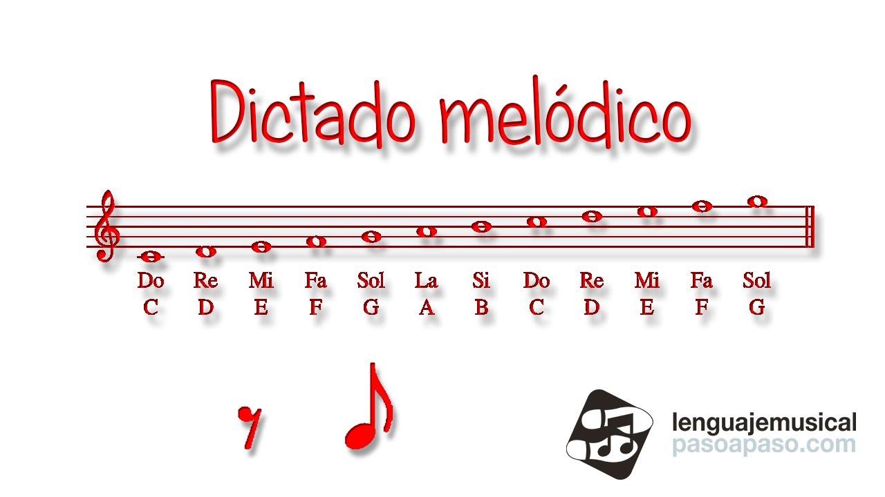 Dictado melódico. Nivel 1. Unidad 13