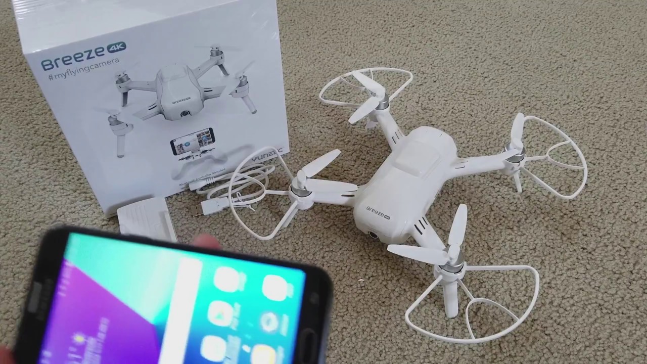 How To Take Video & Photo On Breeze Cam App With Yuneec BREEZE 4K Flying Drone WiFi!!! 1 17 2018