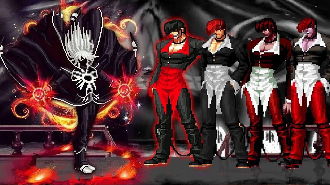 [KOF Mugen] Ethos Vs Iori Yasakani Fl Team