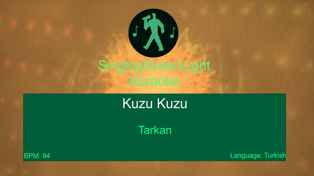 Tarkan - Kuzu Kuzu - Karaoke | SGL 128