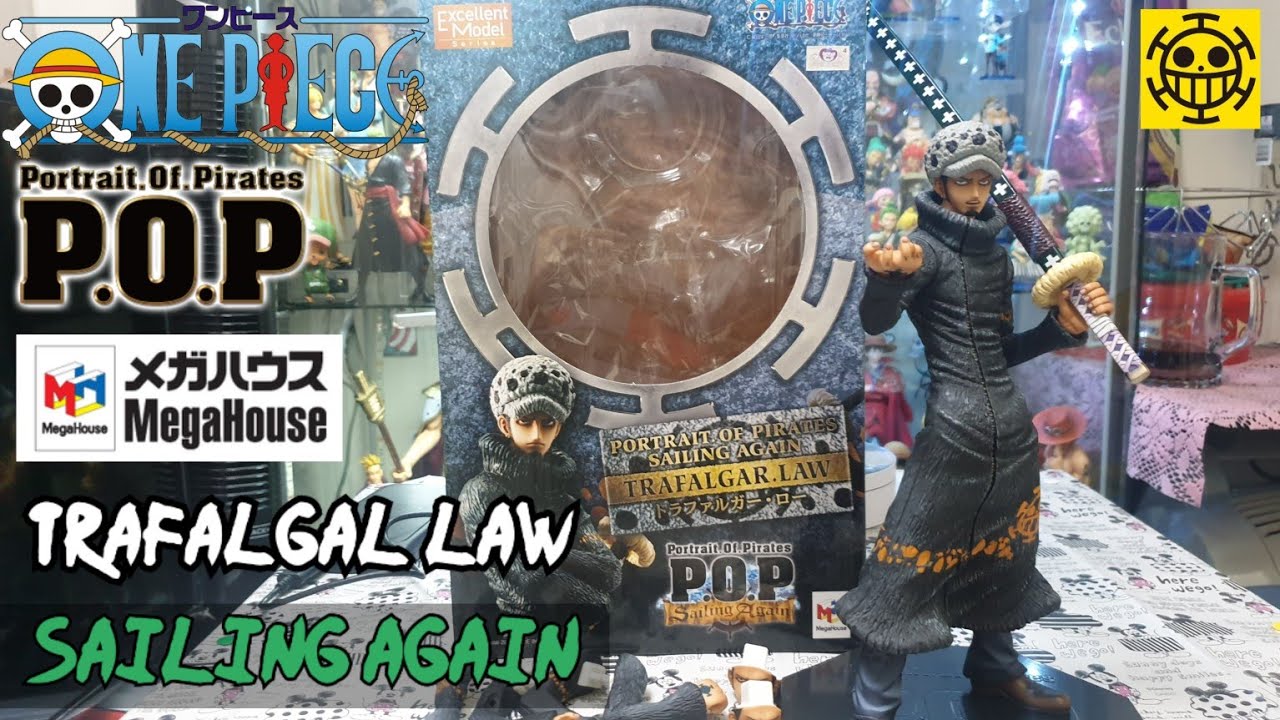 Unboxing #55 Megahouse One Piece Portrait Of Pirates Sailing Again Trafalgar Law.