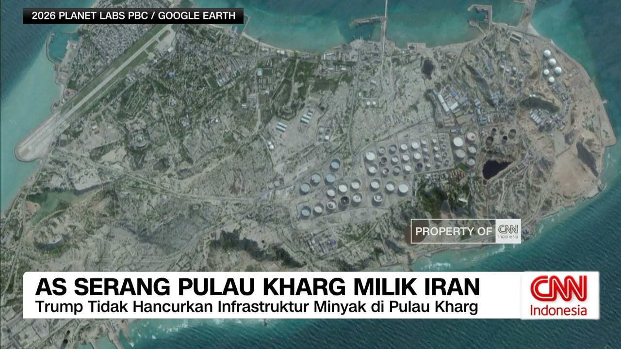 AS Serang Pulau Kharg, Pusat Ekspor Minyak Iran