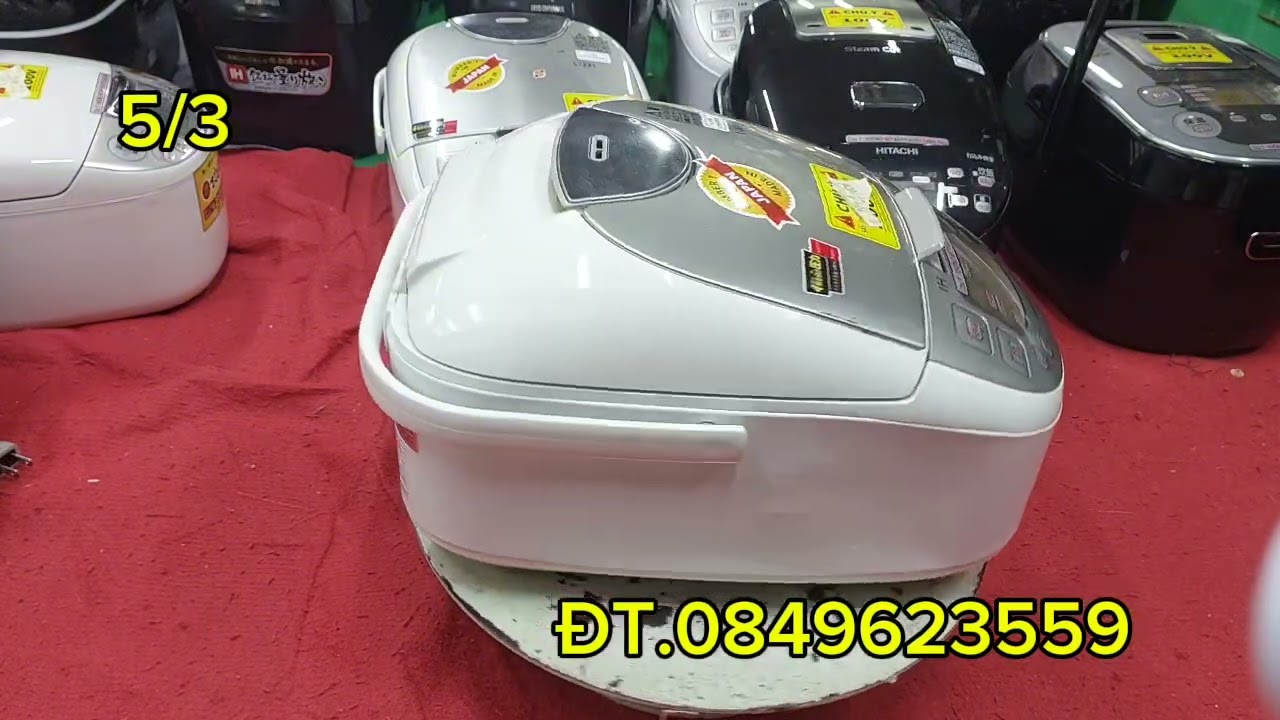 Báo giá nhanh 8 mẫu nồi cơm Nhật nội địa. Ngày 5/3/2026