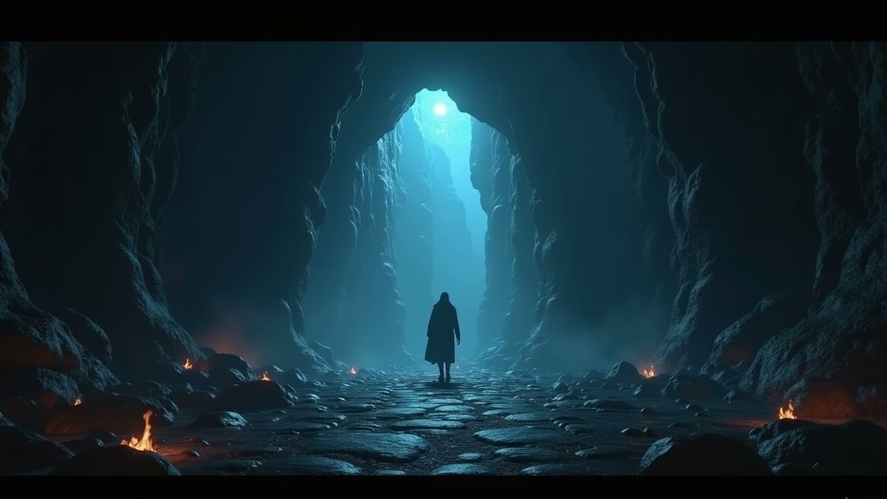 1 Hour of Dark Viking Music for Focus 🌧️ (Rain & Thunder)