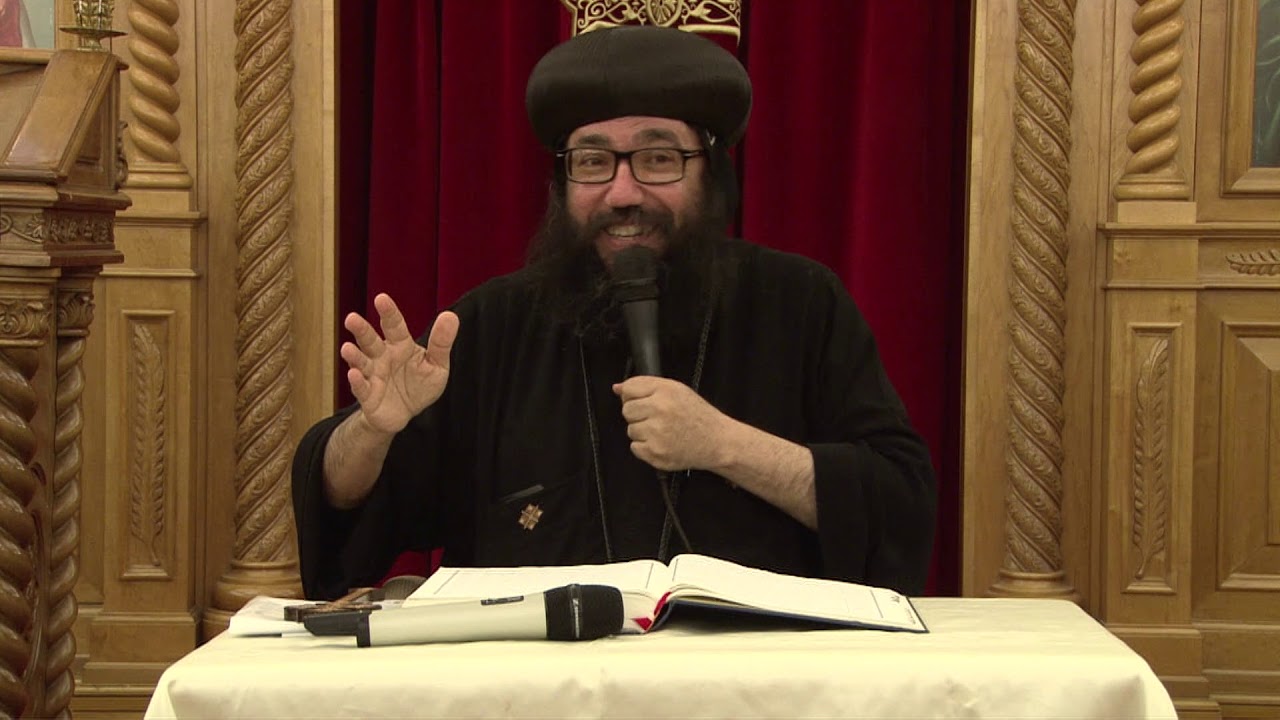 إجتماع الخدام مع نيافة الحبر الجليل الأنبا يوليوس 5-4-2019