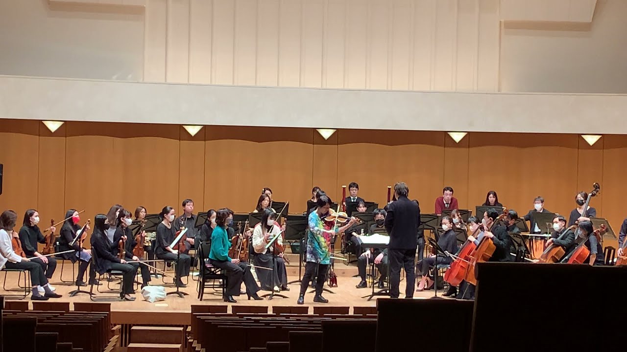 Mendelssohn violin concerto, Sachiko Mizuno violin,Taras Demchyshyn - conductor,Yokohama Sinfonietta