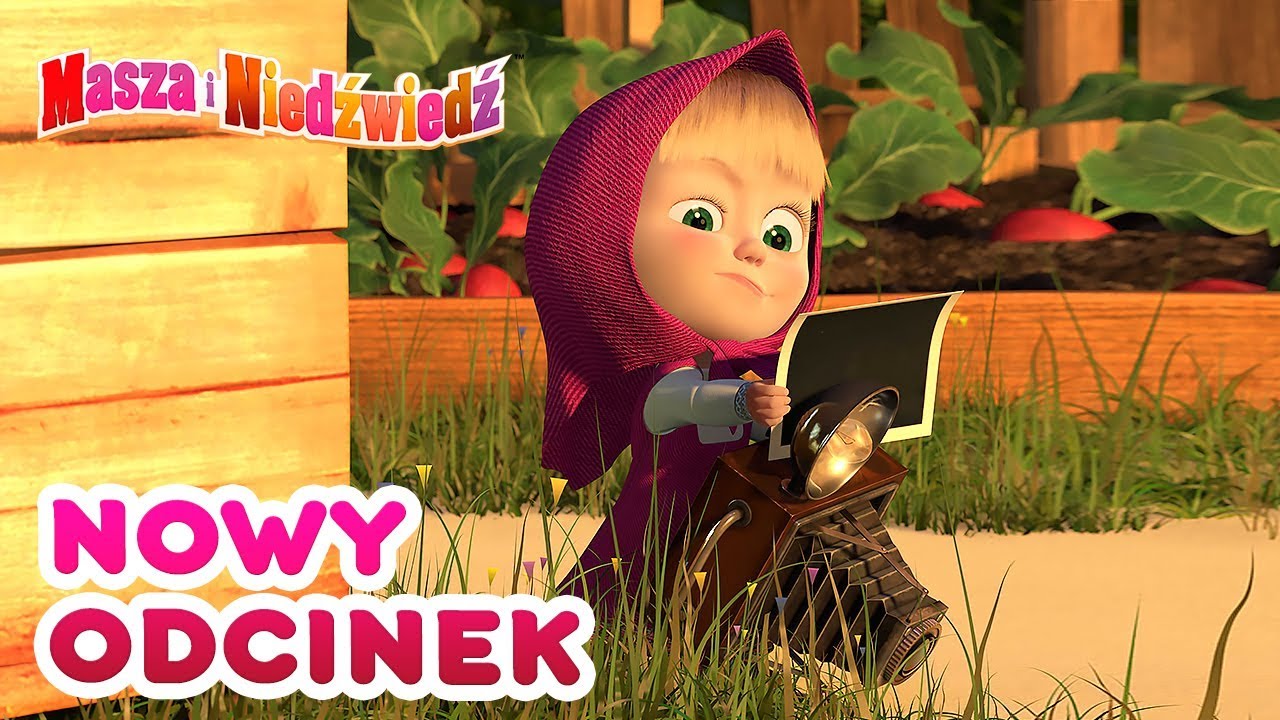 Masza i Niedźwiedź 💥Nowy odcinek💥📸Uśmieeech!📸 Śmieszne bajki dla dzieci