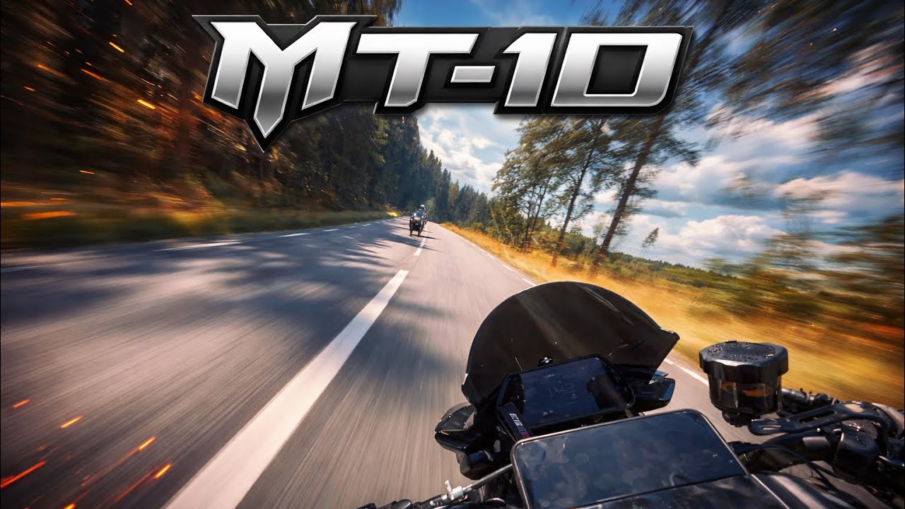 Yamaha MT-10 | Country Road Ride Akrapovic 4K