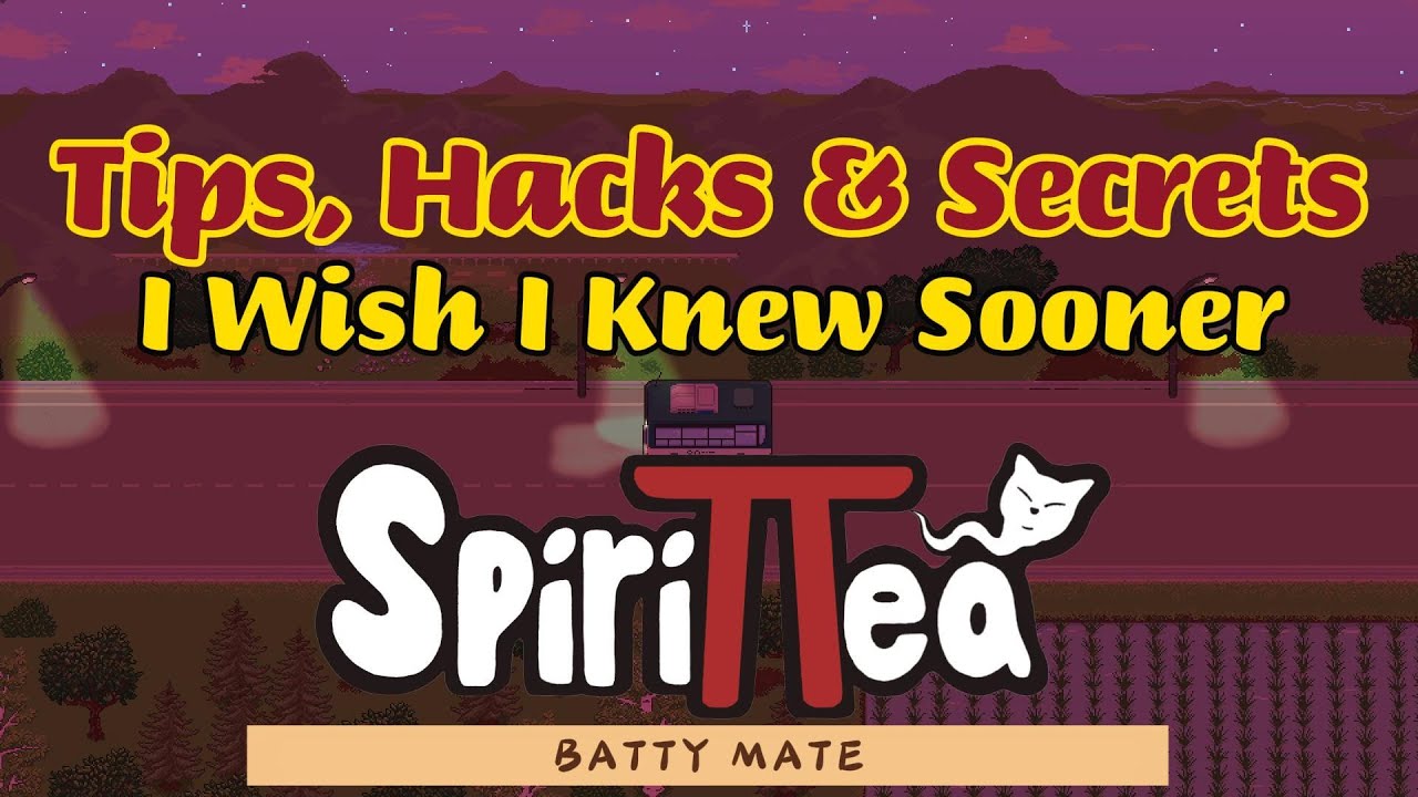 SpiriTTea  - Tips, Hacks & Secrets that I wish I knew Sooner