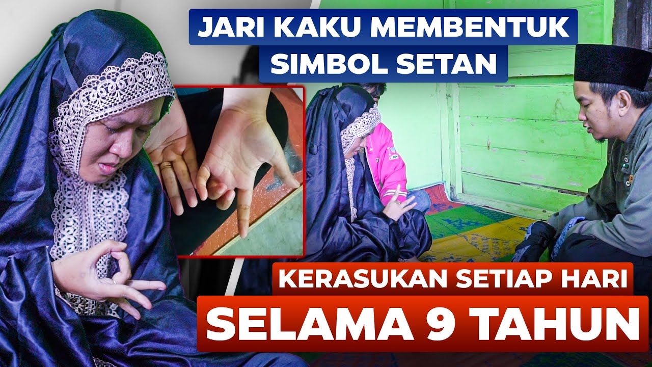 JARI KAKU MEMBENTUK SIMBOL SETAN