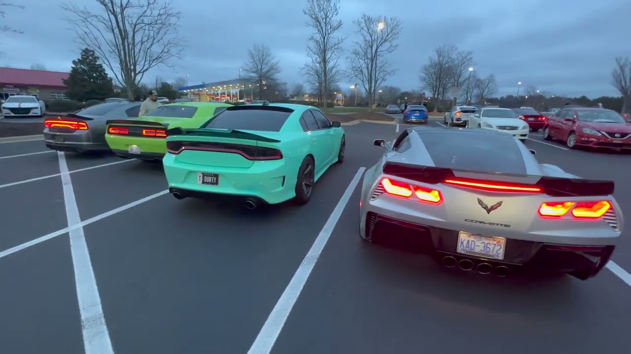 CUTTING UP WITH Z06, HELLCATS, AND MUSTANGS! *CAMARO SS POV*