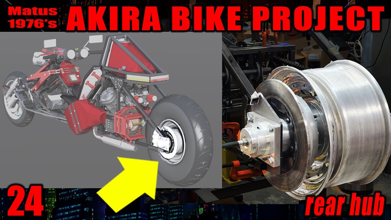 Akira Bike Project - 24 - Rear Hub