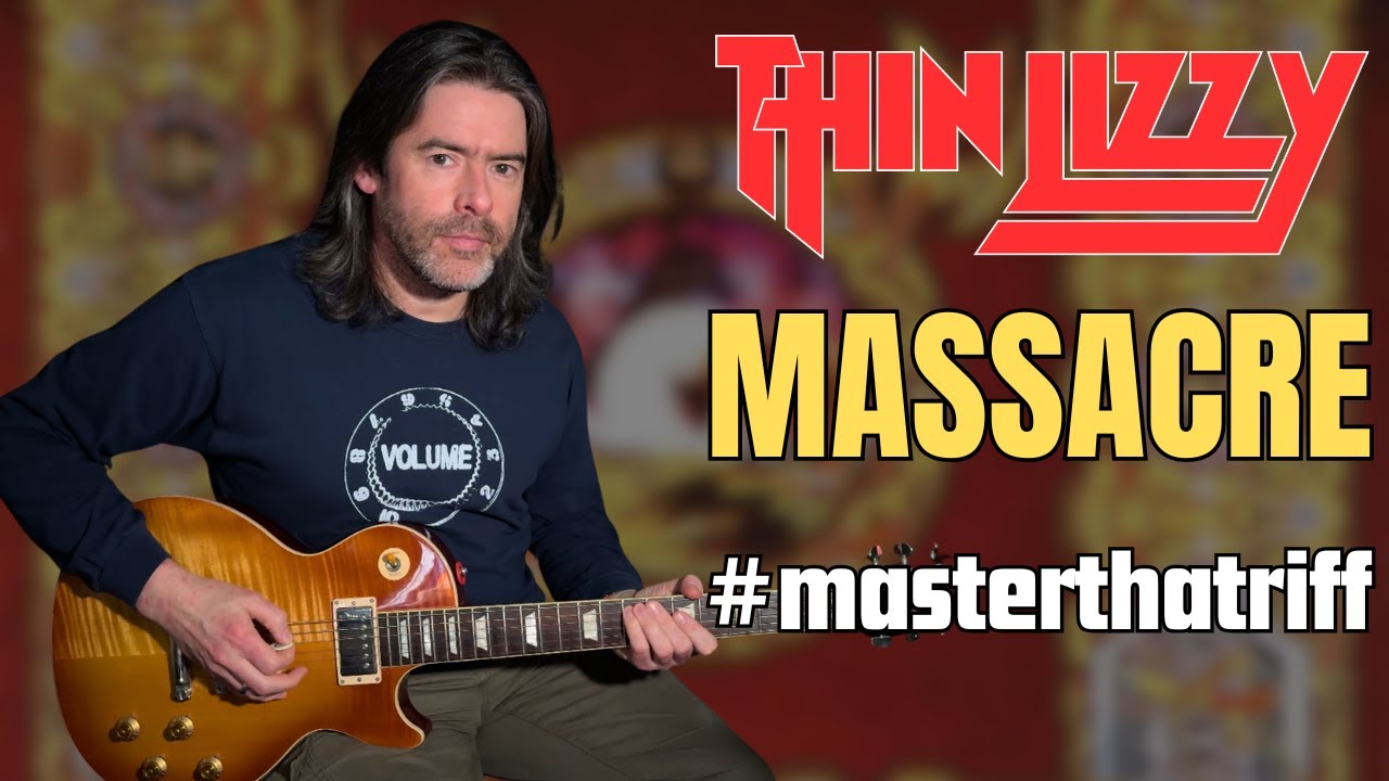 How to REALLY play Massacre by Thin Lizzy #masterthatriff