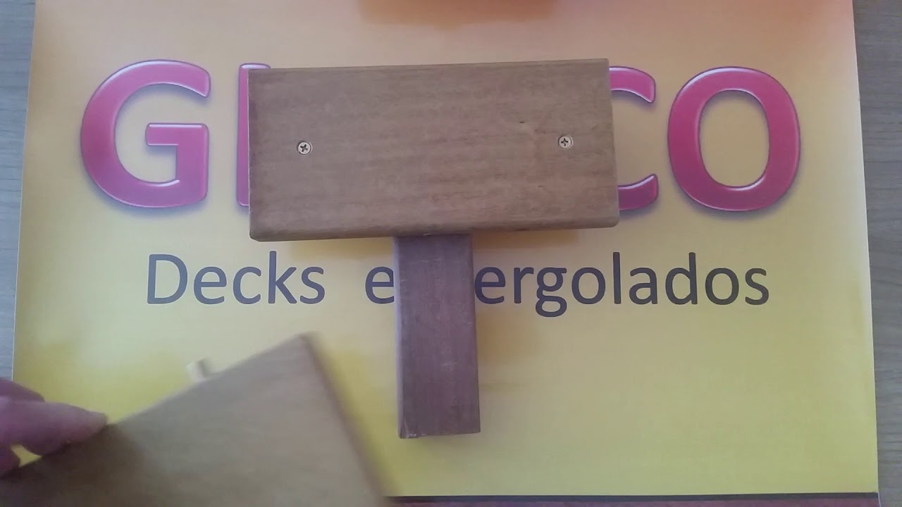 instalação de deck fixação invisivel  sem parafuso ou pinos aparentes