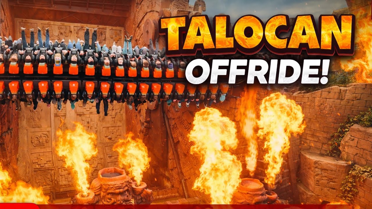 Talocan - Phantasialand 2026 (Offride ) Video Phantasialand Br&uuml;hl - Suspendet Top Spin Talocan (4K)