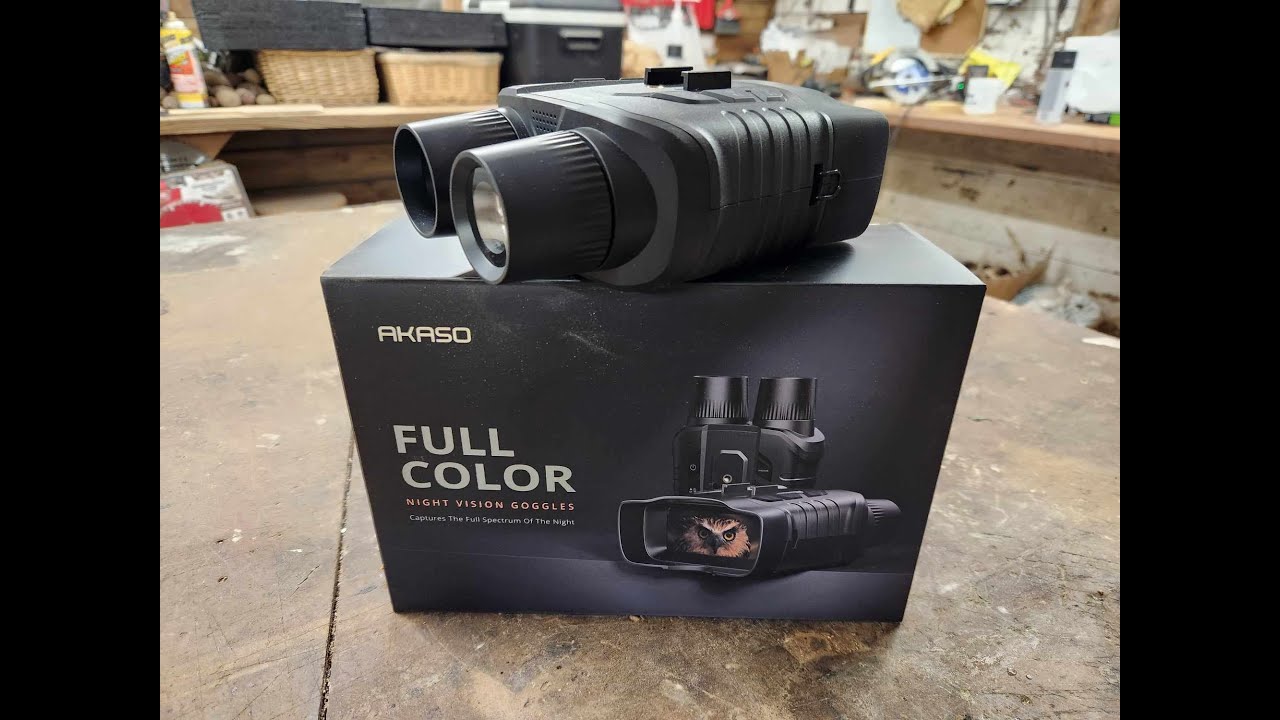 AKASO Seemor 200  Full Color Night Vision Goggles. These things are amazing! Review video.