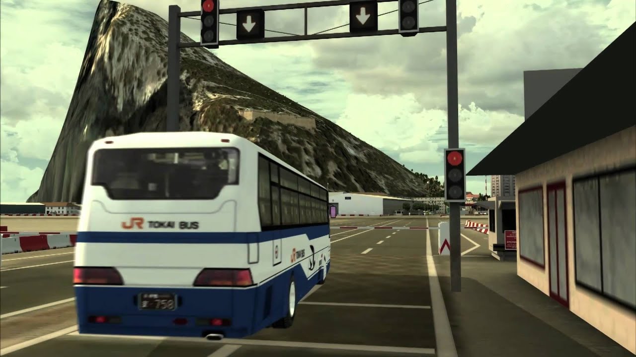 Drunk bus driver at Gibraltar passing with red light almost hit by a Boeing....