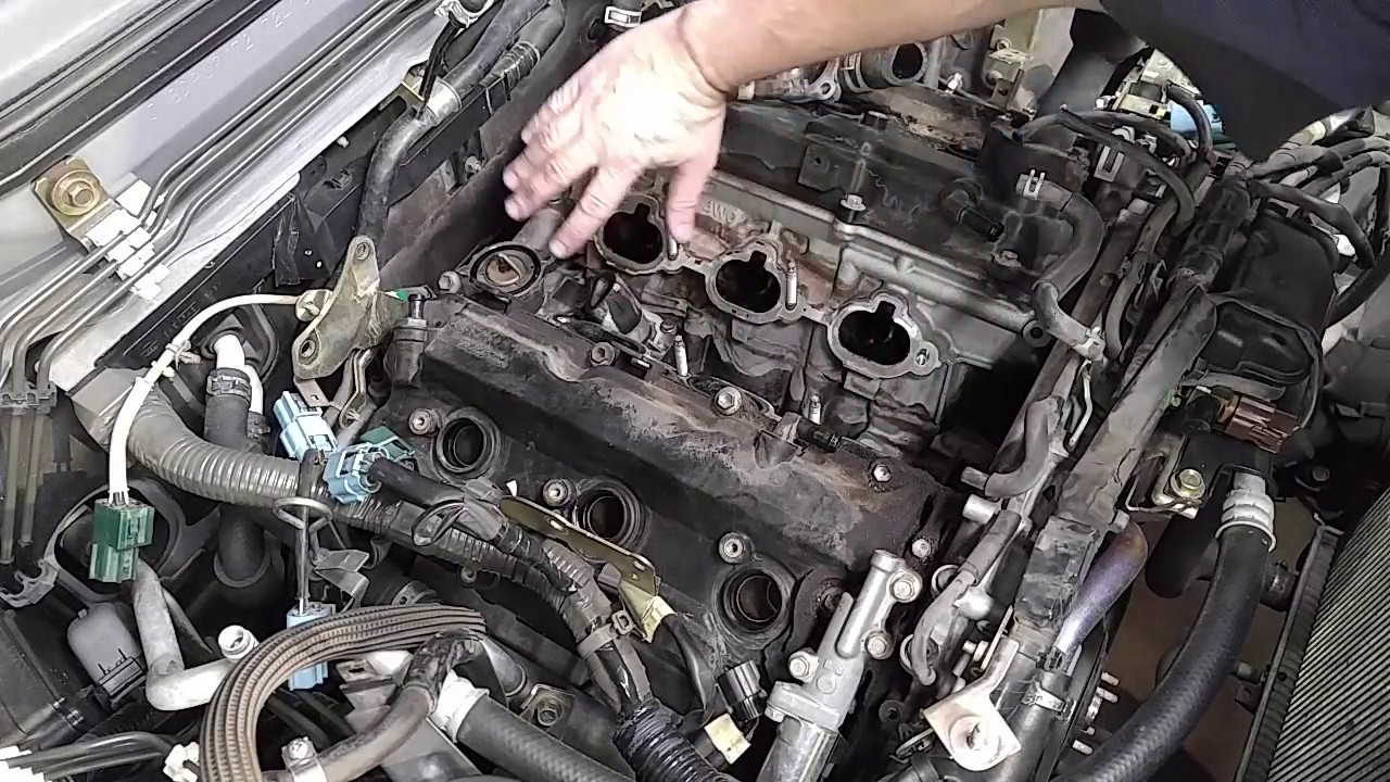 2002 Nissan Pathfinder hose failure.