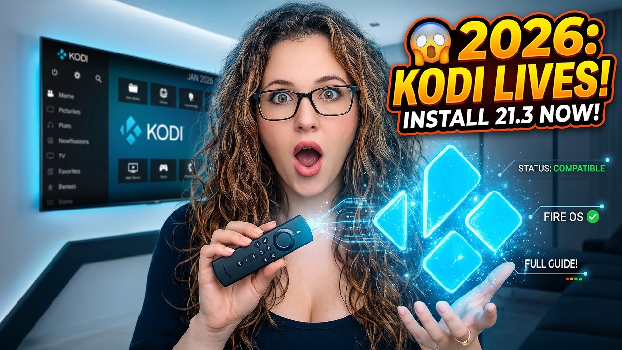 😱 Kodi NADAL działa na Firestick w 2026 roku&hellip; Zainstaluj wersję 21.3 już teraz!