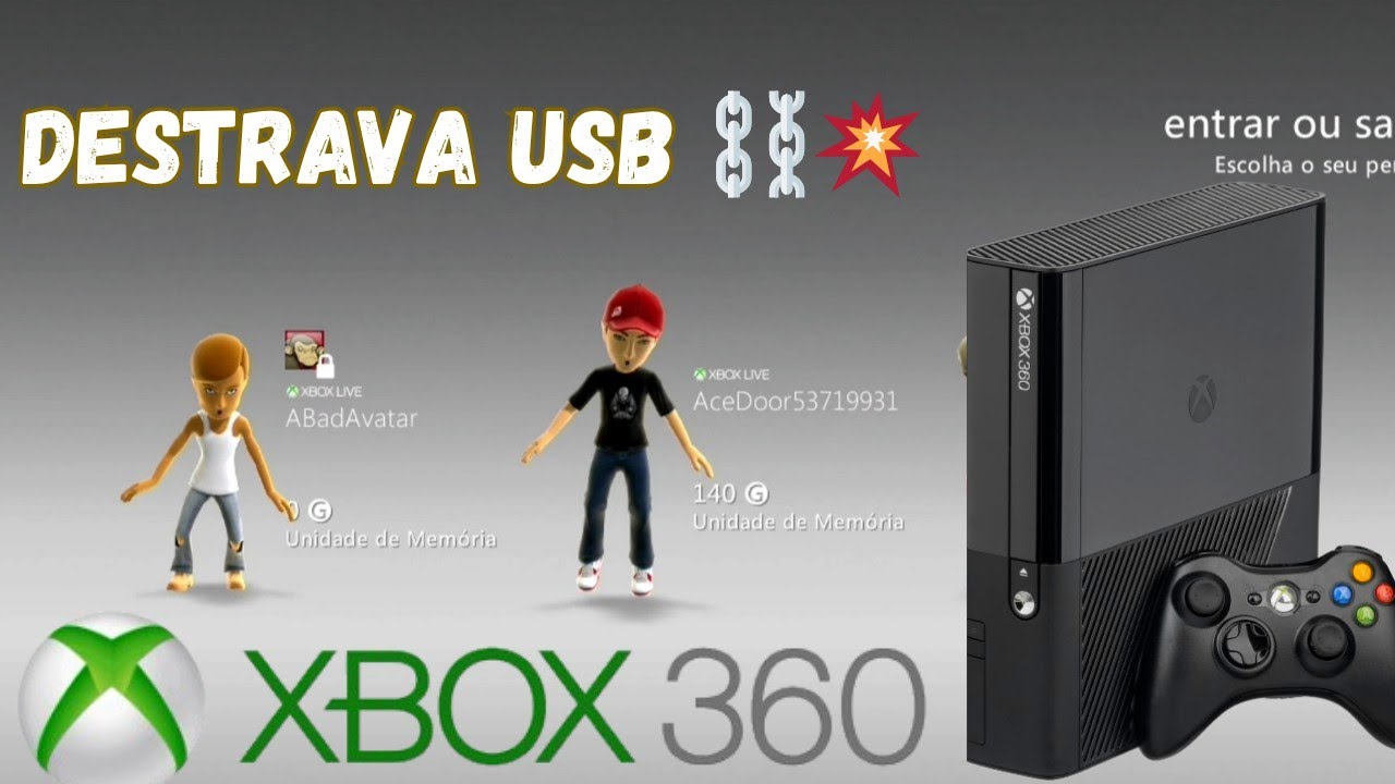 DESBLOQUEIO AUTOMÁTICO EXPLOIT ABadAvatar XeUnshackle 1.3 Beta XBOX 360(TESTE)