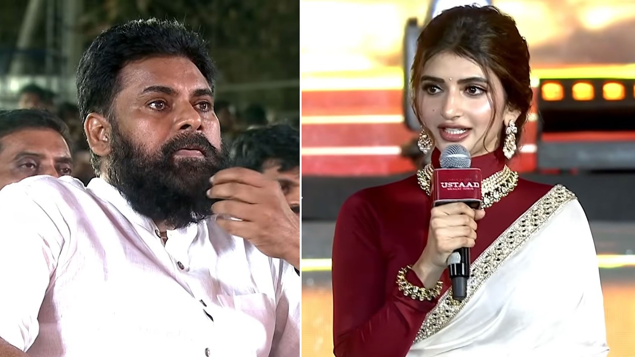 Actress Sreeleela Speech, Superb Words About Pawan Kalyan | #UstaadBhagatSingh