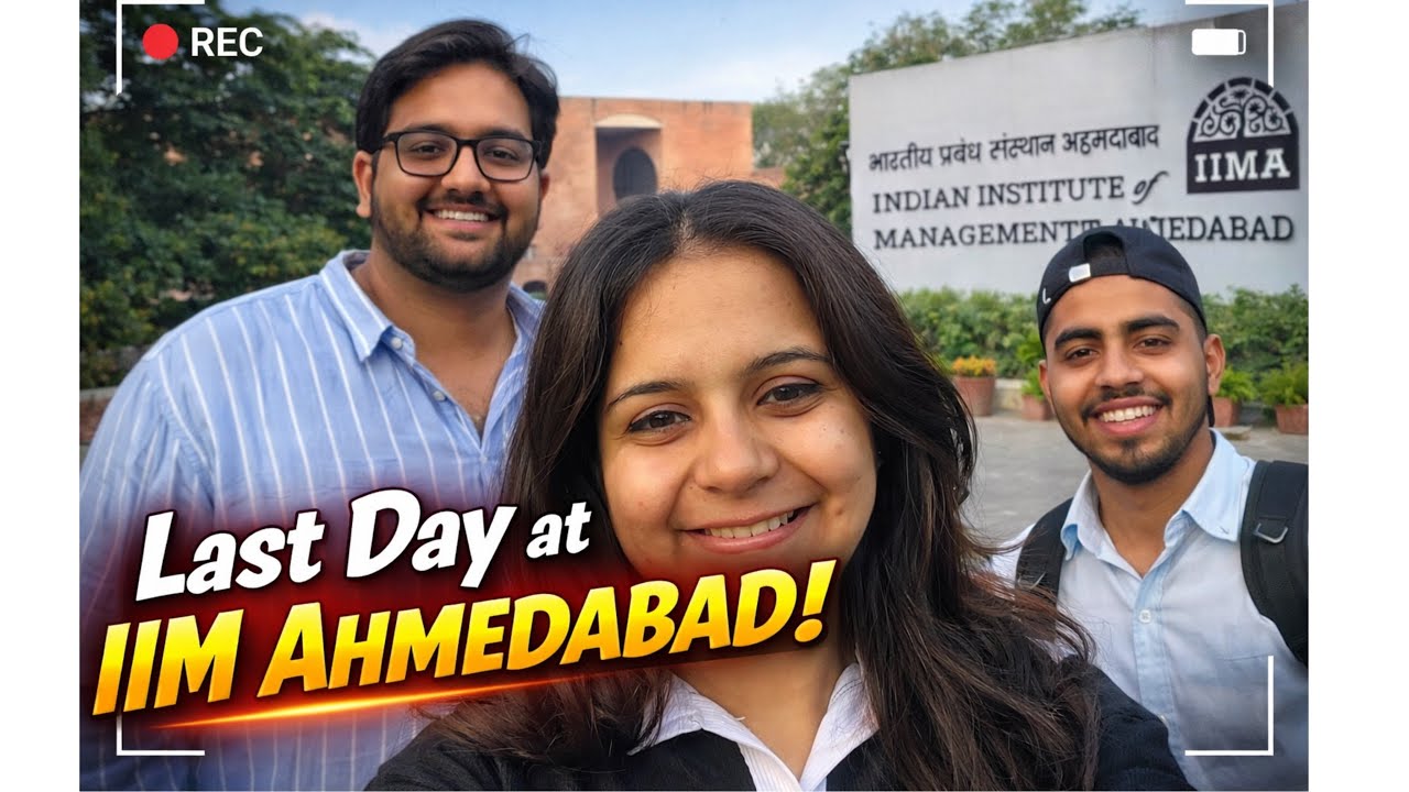 Campus Tour of IIM Ahmedabad.📸❤️ 