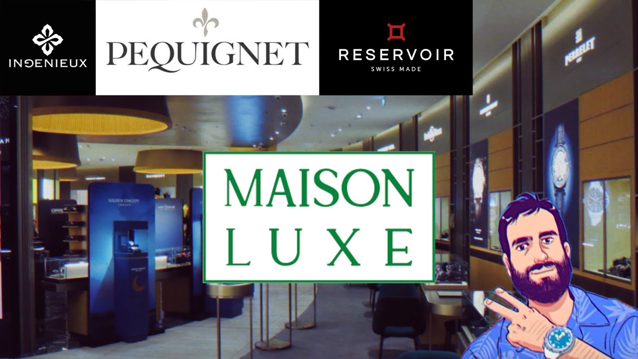 An evening with Maison Luxe (Ingenieux + Reservoir + Pequignet)