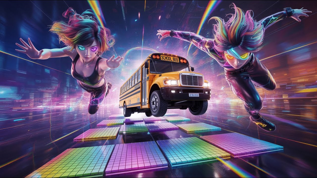 TILES HOP x Naruto, Luffy, Gojo, Titan, Rengoku x Monster Bus – EPIC Fusion!