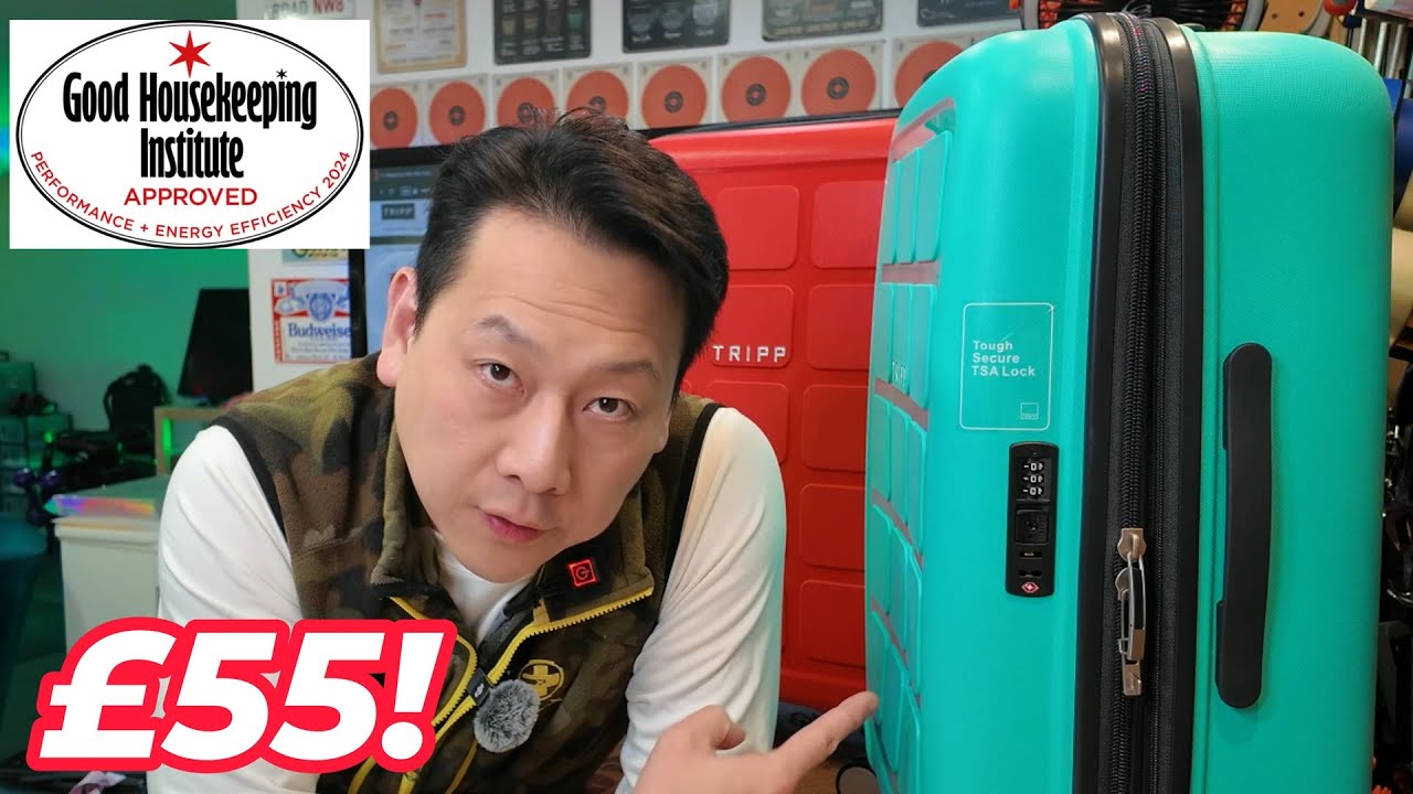 This £55 Suitcase SURVIVED Airport Abuse! 😱 (Trip vs. Cheap Amazon Luggage Review)