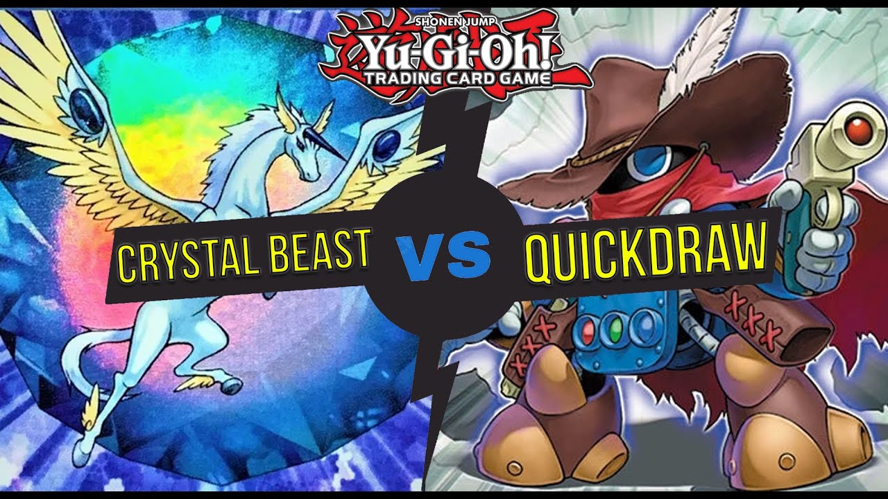 Crystal Beasts vs Quickdraw Hero Edison YuGiOh Duel