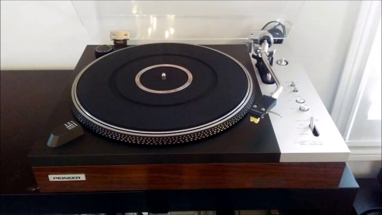 Limpieza Tornamesa Pioneer PL510. Cleaning Pioneer PL510 turntable.