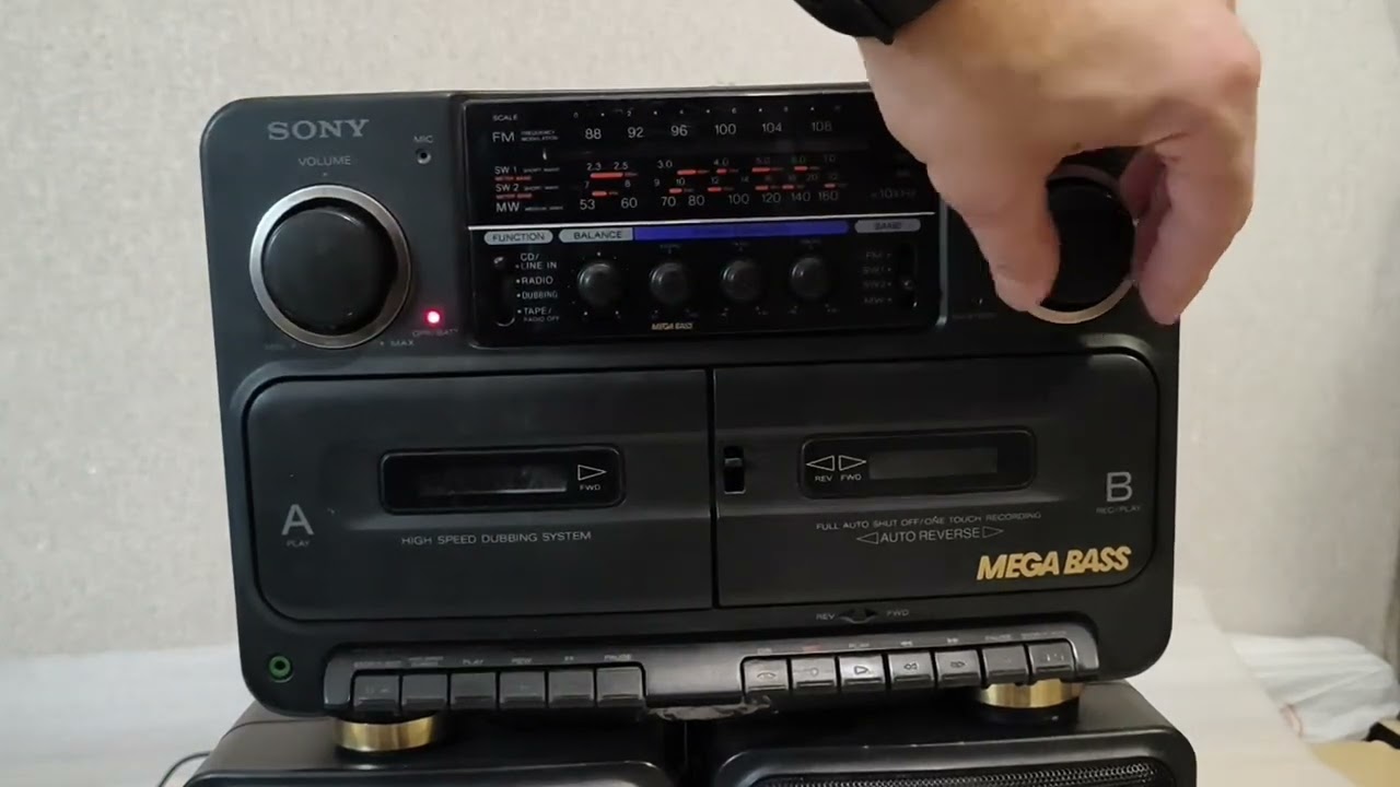 Sony CFS-715S из коробки! Что показало вскрытие? #sony #sonysfs715 #магнитола #кассетнаяштучка