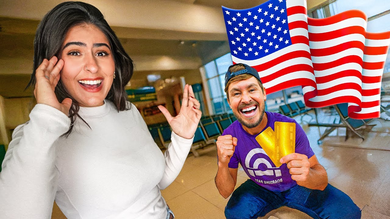 MEU NOIVO ME LEVOU PROS ESTADOS UNIDOS SEM EU SABER 😱