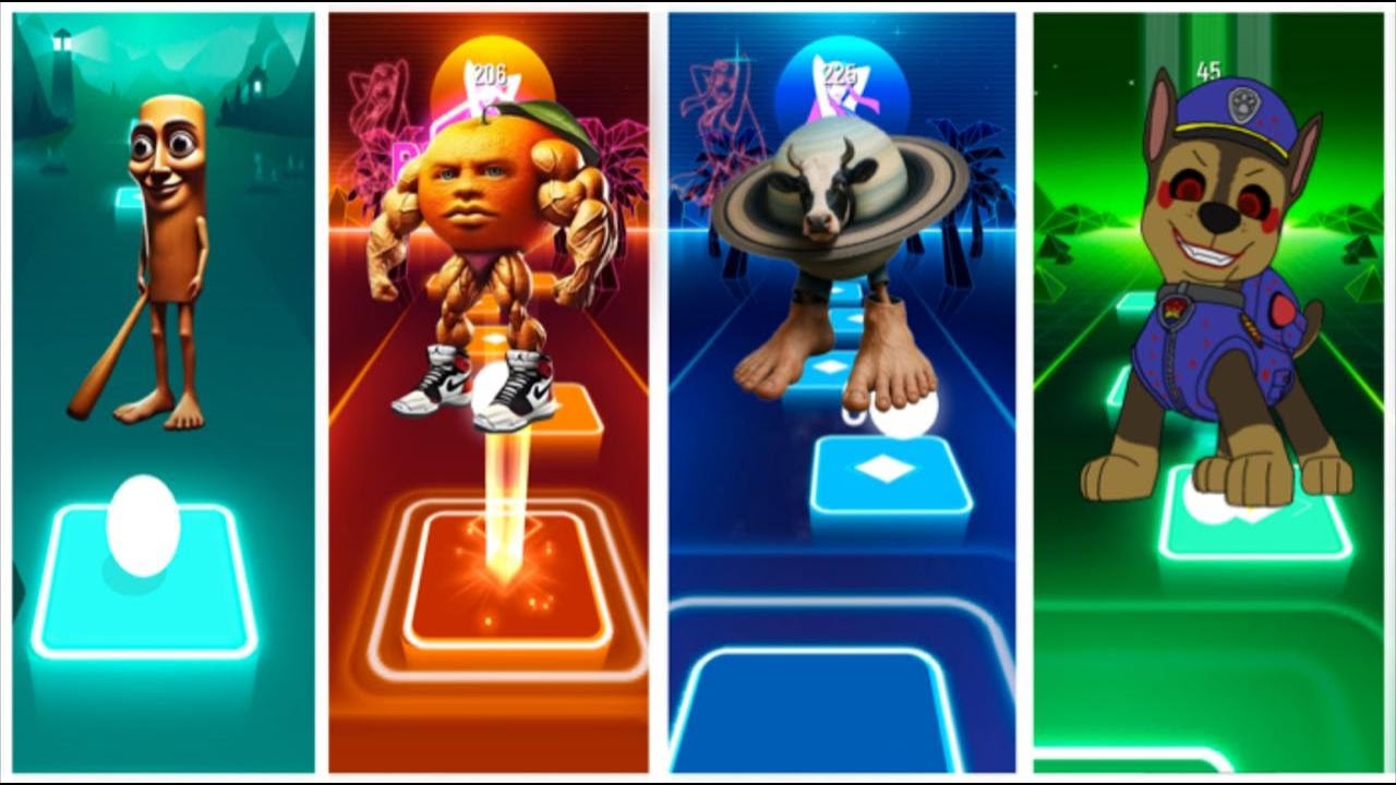 Tung Tung Tung Sahur 🆚 Orangutini Ananasini 🆚 La Vaca Saturno Saturnita Paw Patrol / Who is Best?